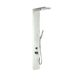 COLONNA DOCCIA MULTIFUNZIONE BROADWAY IN ACCIAIO INOX