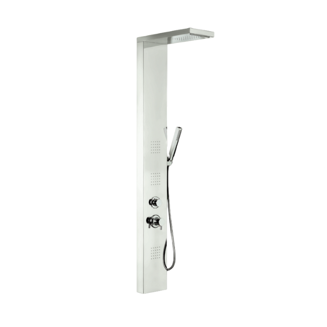COLONNA DOCCIA MULTIFUNZIONE BROADWAY IN ACCIAIO INOX
