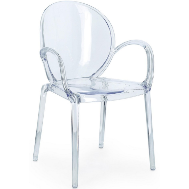 SEDIA CAMILLA TRASPARENTE