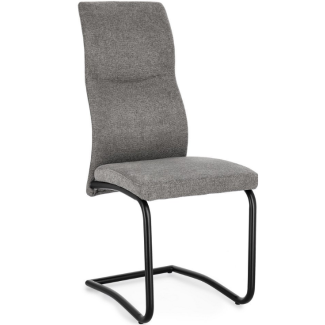 SEDIA THELMA NERO/GRIGIO SCURO