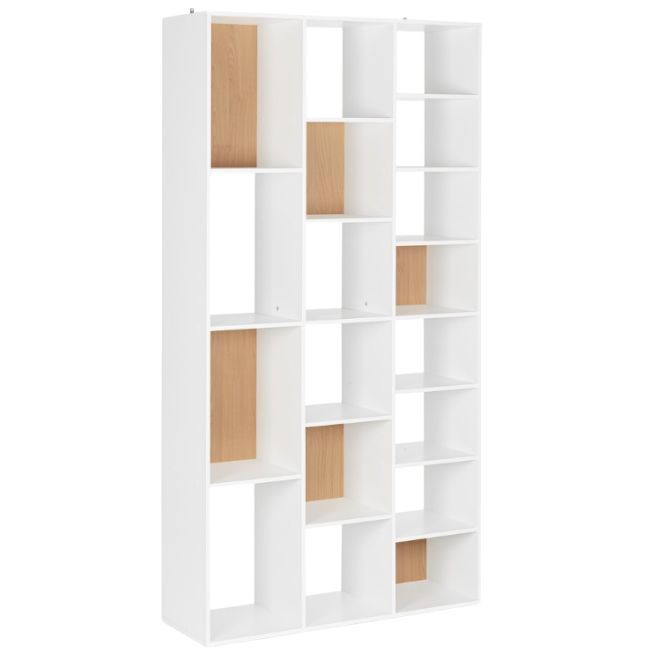 LIBRERIA ARCTIC BIANCO-NATURALE