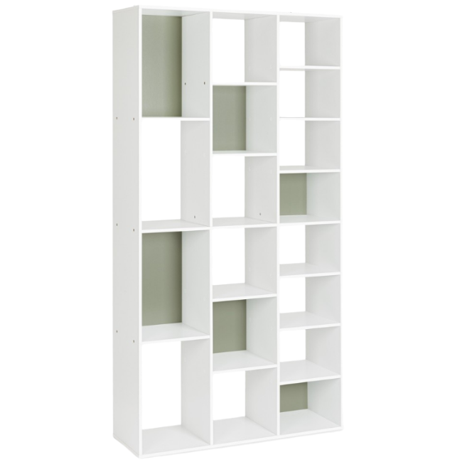 LIBRERIA ARCTIC BIANCO- VERDE