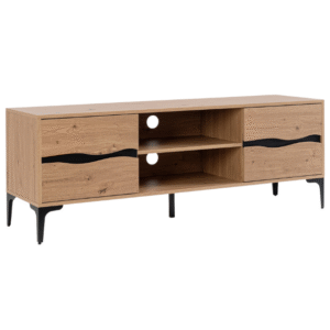 MOBILE PORTA TV MELYS NATURALE-NERO 2A